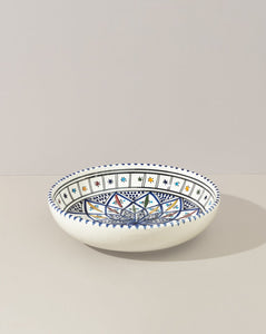 Ceramic Hand Painted Decorative Bowl | Terrata 10.2"