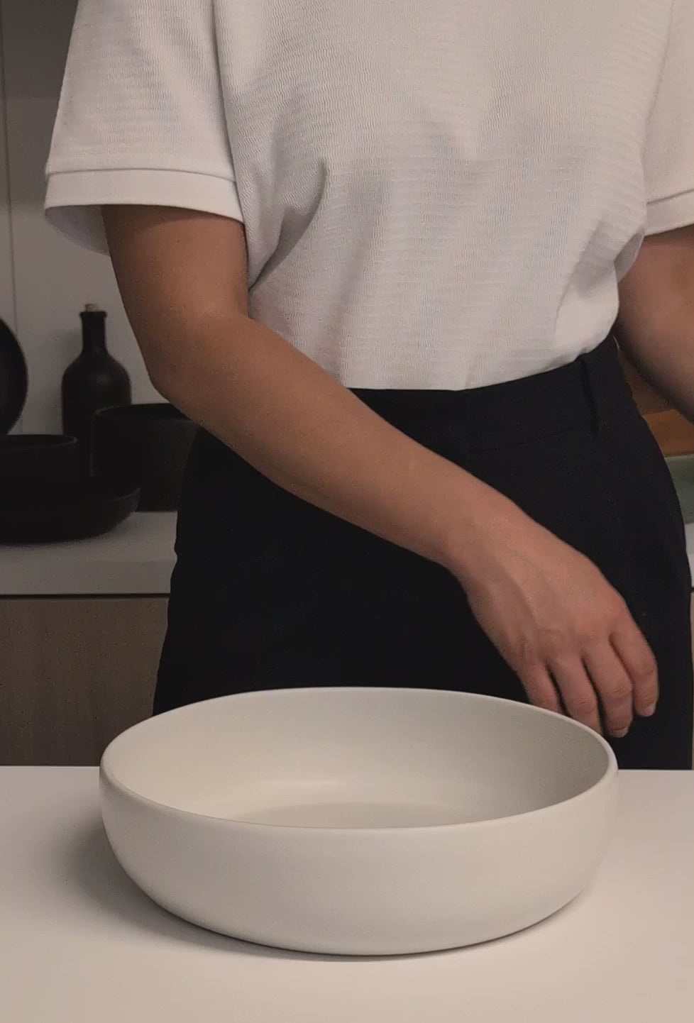 Cuillère pour Servir en Bois d'Olivier