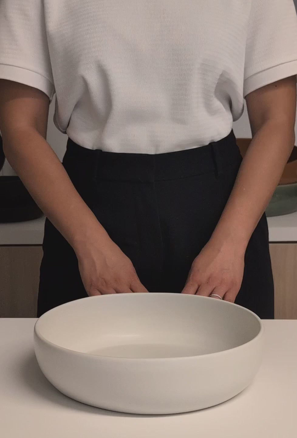 Spatule pancake en bois d'olivier natuel