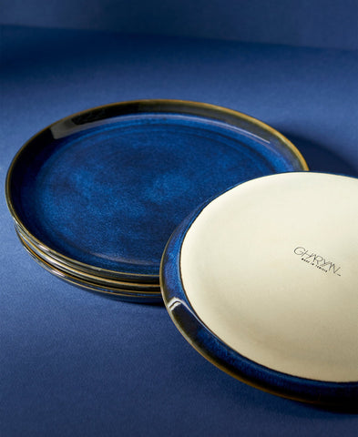 Assiette plate à diner en grès | Edan 28.5 cm 