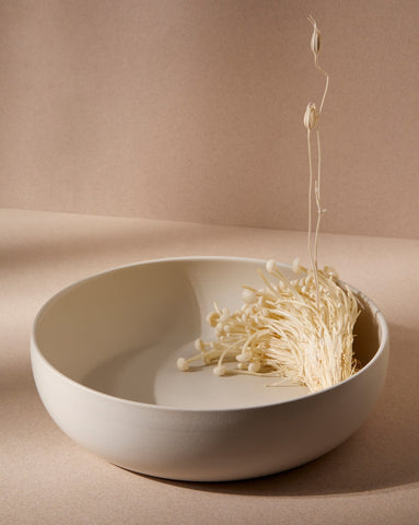 Ensemble plat de service, Bol et set en bois d'olivier