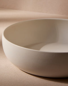 Stoneware Shallow Serving Bowl | EWA 60 oz