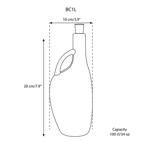 Bouteille d'huile d'olive | Canard 100 cl