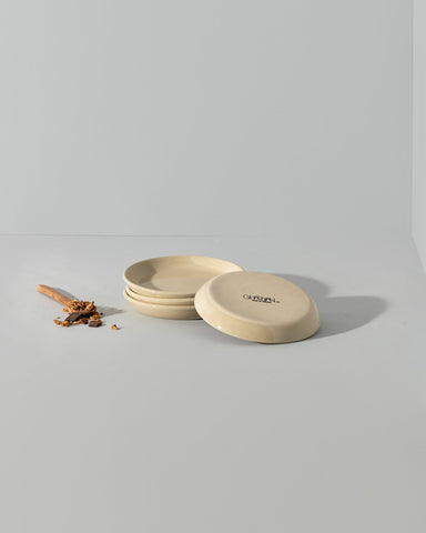 Stoneware Flat Side Plate | Edan 5.1"