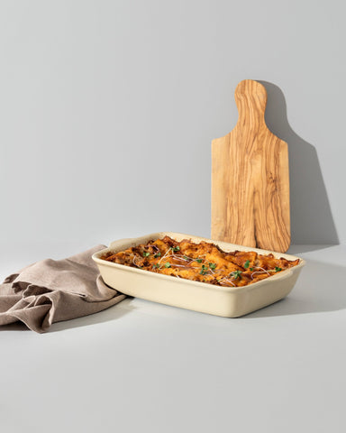 Plat à four en grès