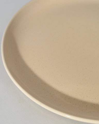 Stoneware Flat Dessert Plate | Epa 7.9"