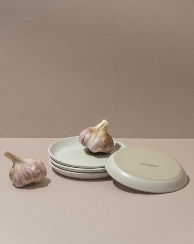 Stoneware Flat Side Plate | Edan 5.9"