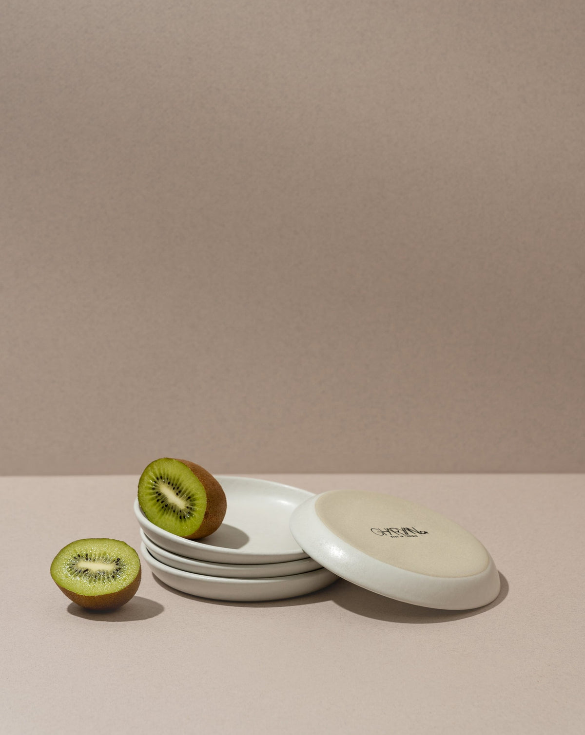 Stoneware Flat Side Plate | Edan 5.1"