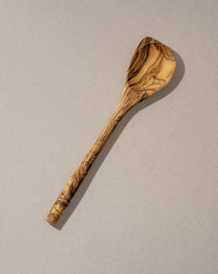 Natural Olive Wood Pointed Spoon