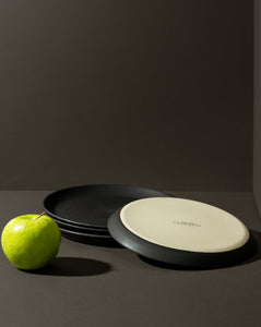 Stoneware Flat Dessert Plate | Epa 7.9" (Set of 4)