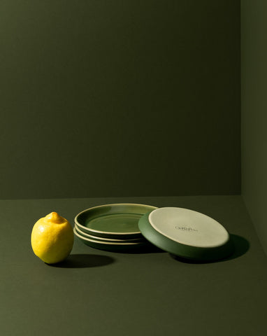 Stoneware Flat Side Plate | Edan 5.9"