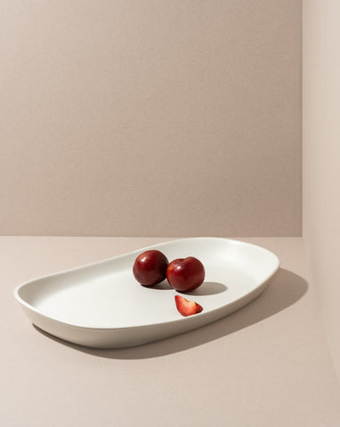 Ensemble plat de service, Bol et set en bois d'olivier