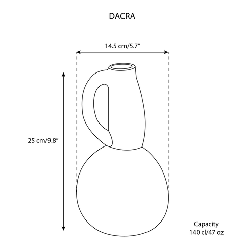 Carafe en grès | Dadasi 140 cl