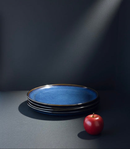 Stoneware Flat Dessert Plate | Epa 7.9"