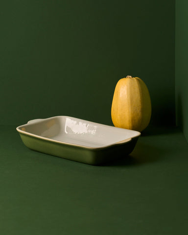 Plat à four en grès