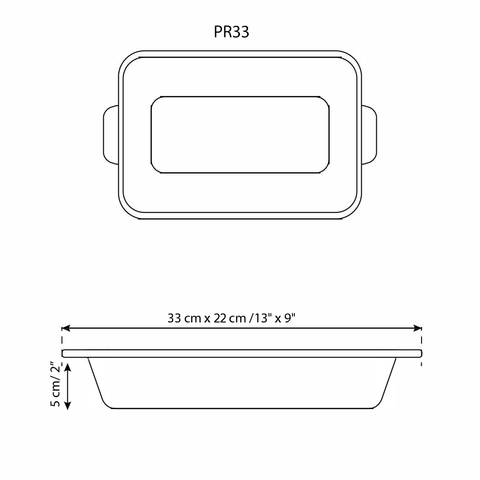 Plat à four en grès