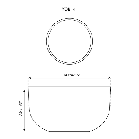 Stoneware Dinner Bowl | Youlha 25 oz