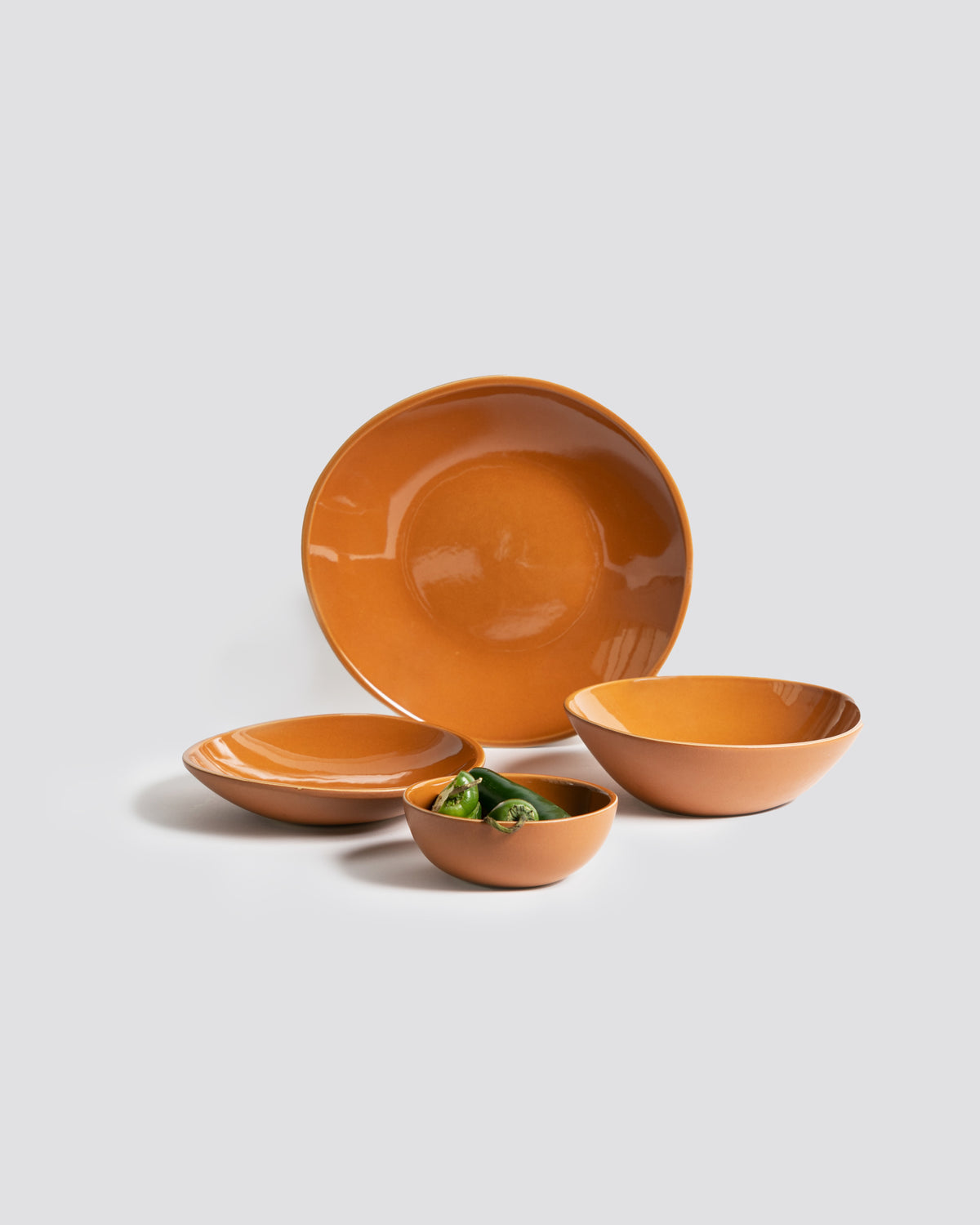 Organic Shaped Dinnerware Set Dadasi