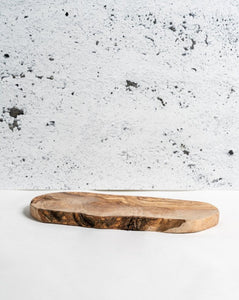 Rustic Olive Wood Cheese Board