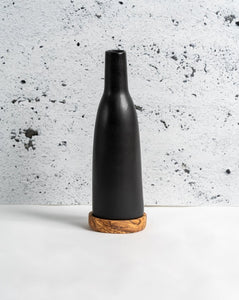 Repose Bouteille en Bois d'Olivier