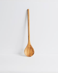 Round Olive Wood Cooking Spoon