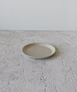 Stoneware Flat Side Plate | Edan 5.9" (Set of 4)